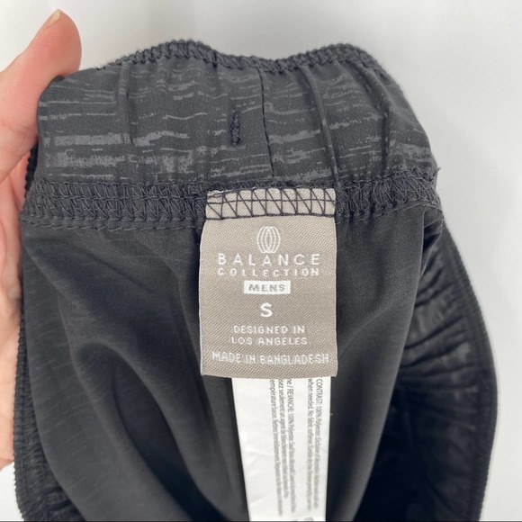 Balance Collection Men's Glitch Noise Emboss Athletic Shorts - Picture 8 of 10